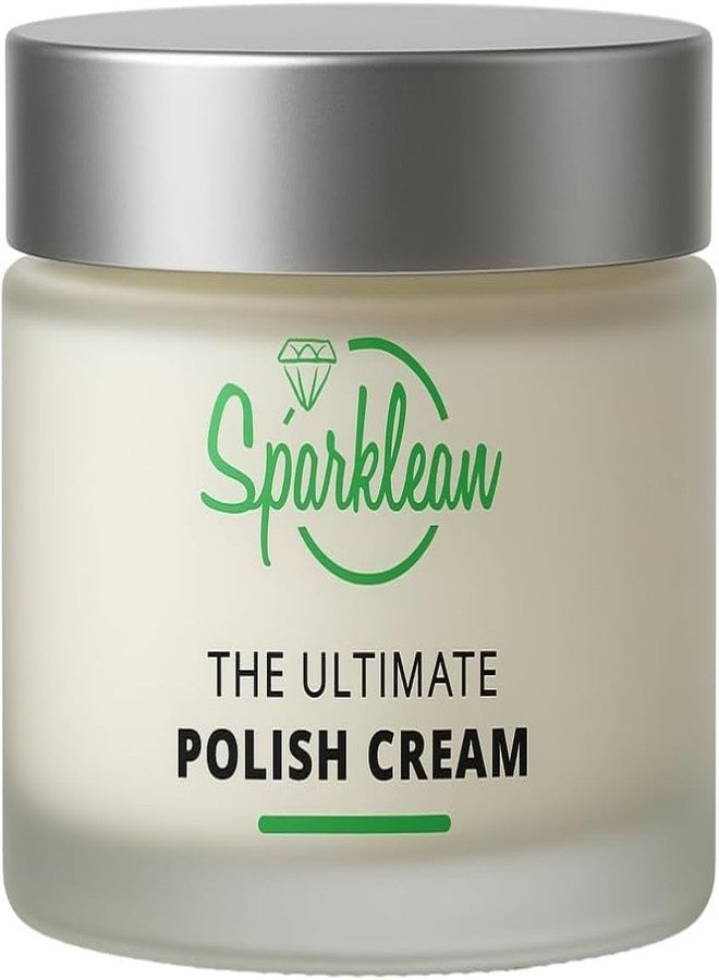 SPARKLEAN Jewelry Polish Cream - Silver Jewelry Cleaner & Tarnish Remover for Jewelry - Ideal for your Gold Cleaner Jewelry Kit or Ring Cleaning Kit (2, Ounces) - Image 1